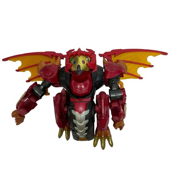 Spin Master Other - Spinmaster BAKUGAN DRAGONOID Infinity Transforming Figure Large Red Dragon Wings